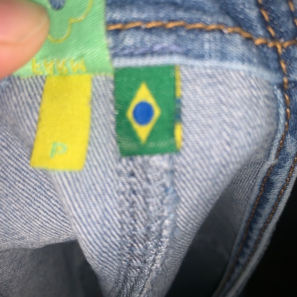 Farm Rio Jean Overalls Petite - Picture 4 of 13